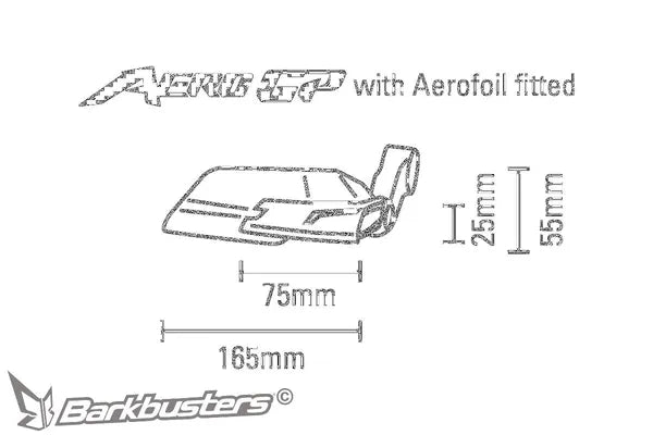 Caballero 500 [BARKBUSTERS] – AERO-GP lever protector