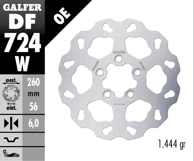 Harley-Davidson Xg 750 Street [2019-2020, 2017, 2018, 2020] - Disque de frein Wave® - photo 2