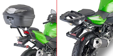 Kawasaki Ninja 400 [2018–2022] – Topcaseträger Monolock, für Platte M5M/M6M
