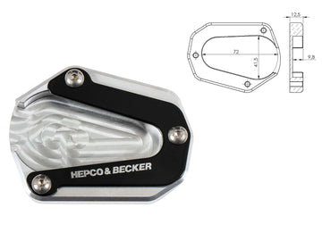 Triumph Tiger 900 Rally Pro [2024-2025] - Plaque de support latéral - 0