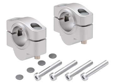 Honda CB 500 X [2019-2023] - Lenkererhöhung 20 mm / Ø 28,6 mm / silber