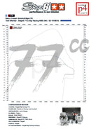 Beta RR-T SM 50 2T - Pack moteur Big Racing 77ccm orange