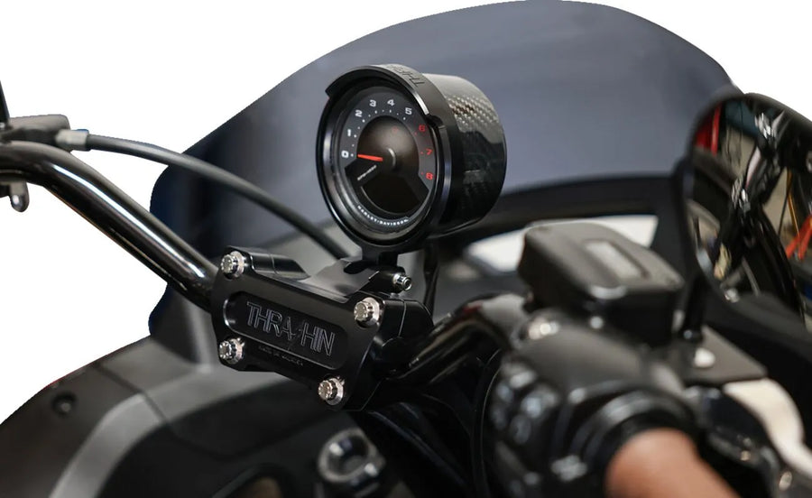 harley davidson softail street bob fxbb [THRASHIN SUPPLY CO.] - Softail Gauge Offset Kit