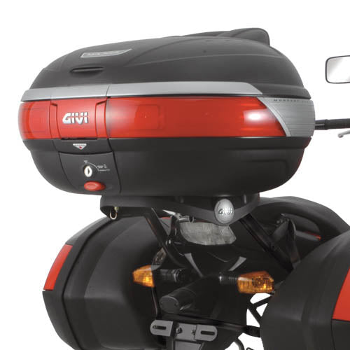 Kawasaki Versys 650 [GIVI] - Top case carrier for MONOKEY® or MONOLOCK® cases to be mounted with the MONOKEY® plate M5