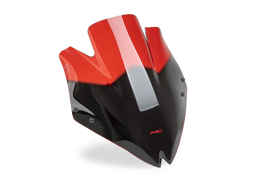 KAWASAKI Z 750 R [2012] - Pare-brise sport PUIG nouvelle génération | Rouge | PUIG4523R
