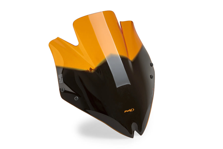 KAWASAKI Z 750 R [2012] - Pare-brise sport PUIG nouvelle génération | Orange | PUIG4523T
