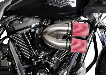 Harley-Davidson FLTRT 1868 Road Glide 3 114 [2025] - Tuned Induction Luftfilterkit – Oberfläche: Silber – Bild 2