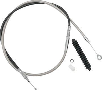 harley davidson flhrxs [DRAG SPECIALTIES] - Câble d'embrayage très efficace en acier inoxydable tressé