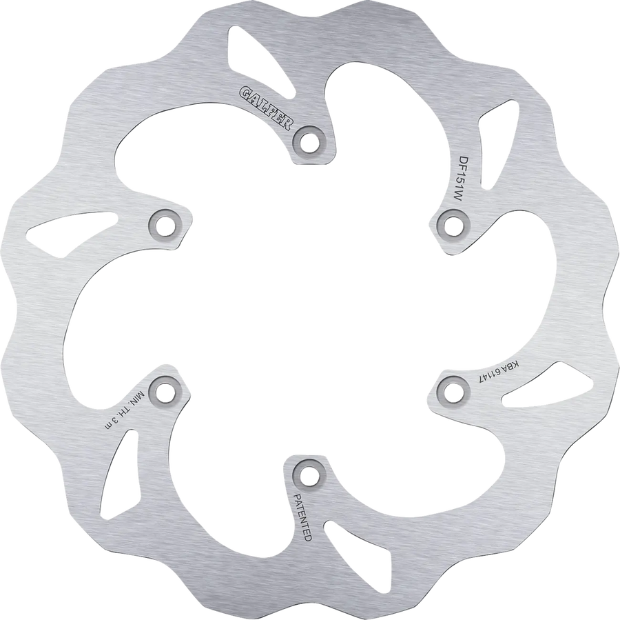 Kawasaki KX 250 [1983-1984, 1989] - brake disc - picture 1