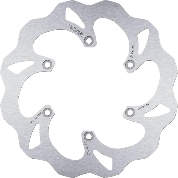 Kawasaki KX 250 [1983-1984, 1989] - brake disc - picture 4