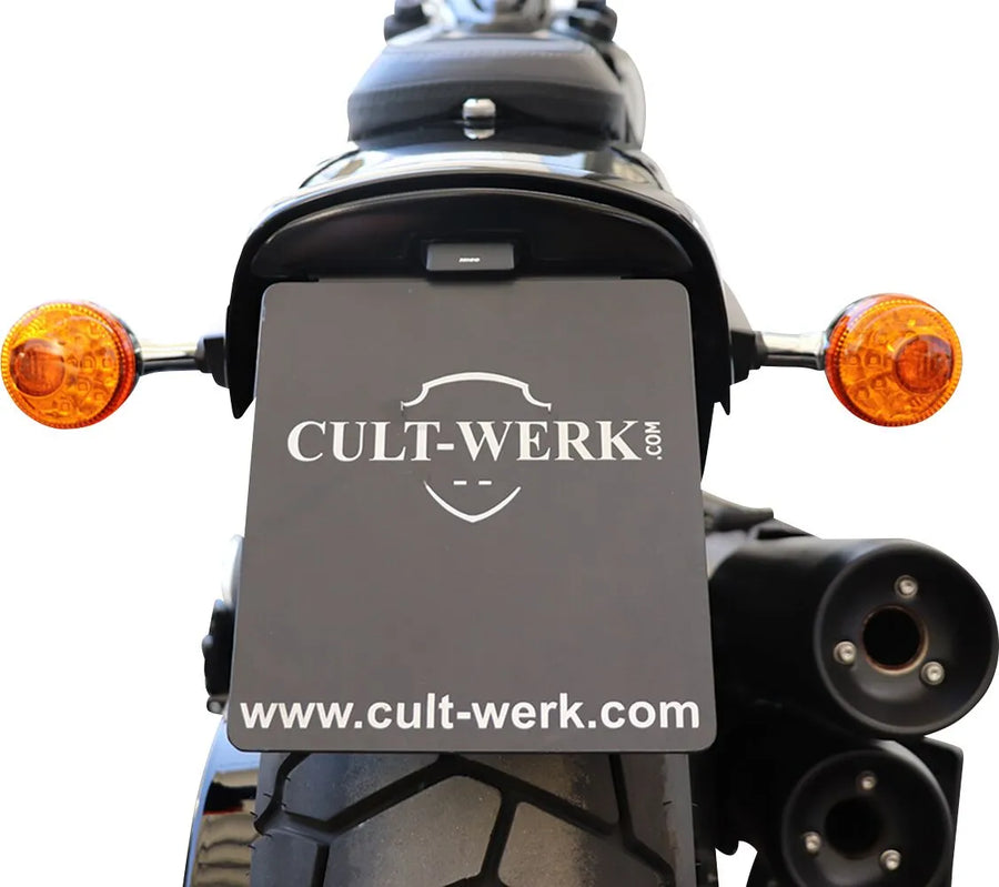 harley davidson fxfb [CULT WERK] – support de plaque d'immatriculation
