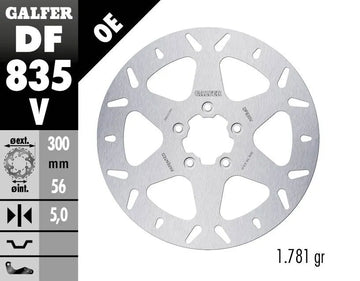 Harley-Davidson XL 883 R Roadster [2015] - brake disc fixed round – picture 2