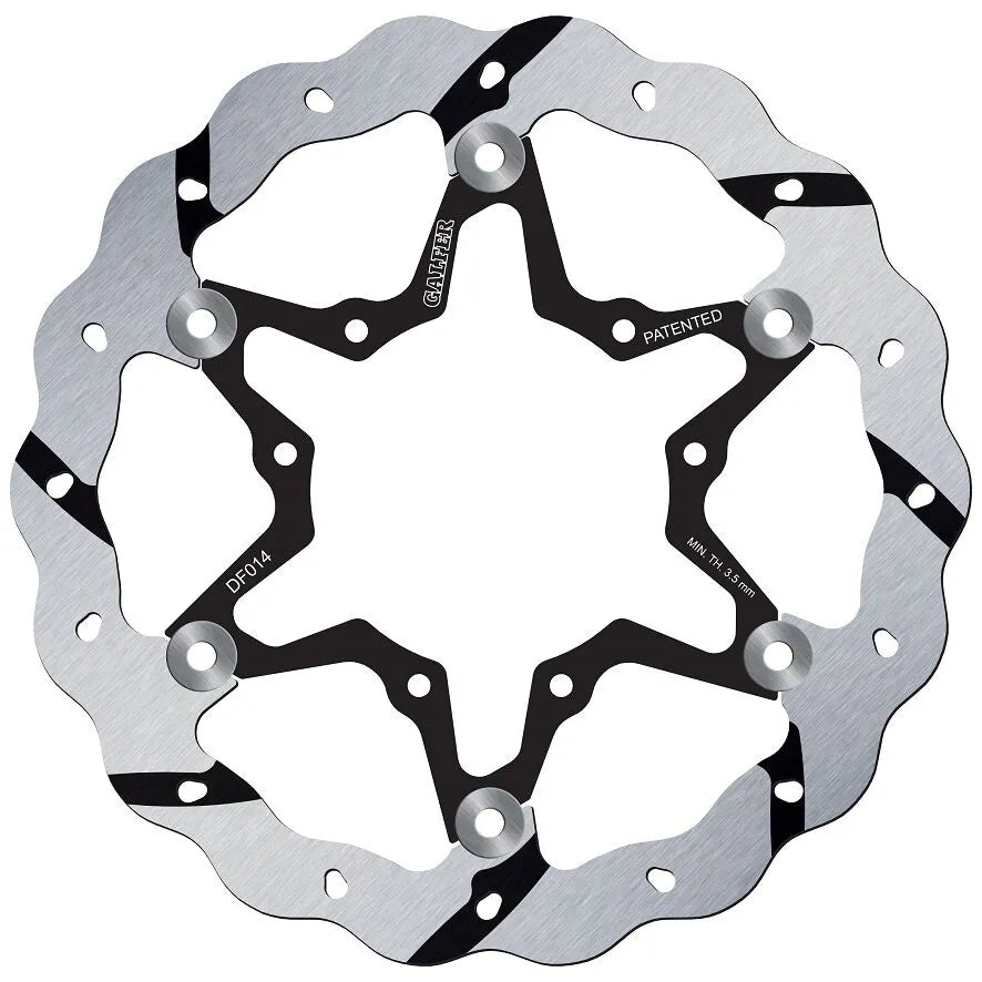 Honda Cr 125 R [2004-2007] - Bremsscheibe schwimmend Wave, genutet – Bild 1