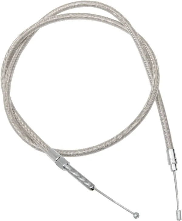 Harley Davidson Fxwg [DRAG SPECIALTIES] - High Efficiency Braided Stainless Steel Clutch Cable