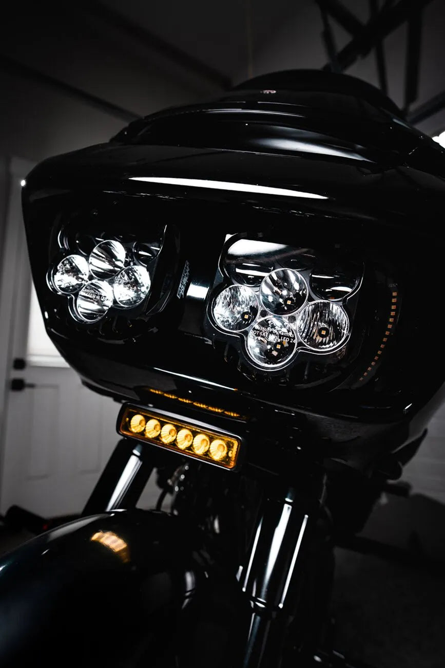 harley-davidson road glide st [CUSTOM DYNAMICS] – Inserts de ventilation Genesis® 4 Dynamic LED Road Glide®