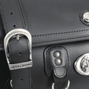 Motorcycle bag [Hepco & Becker] - leather handbag Buffalo - luggage rack