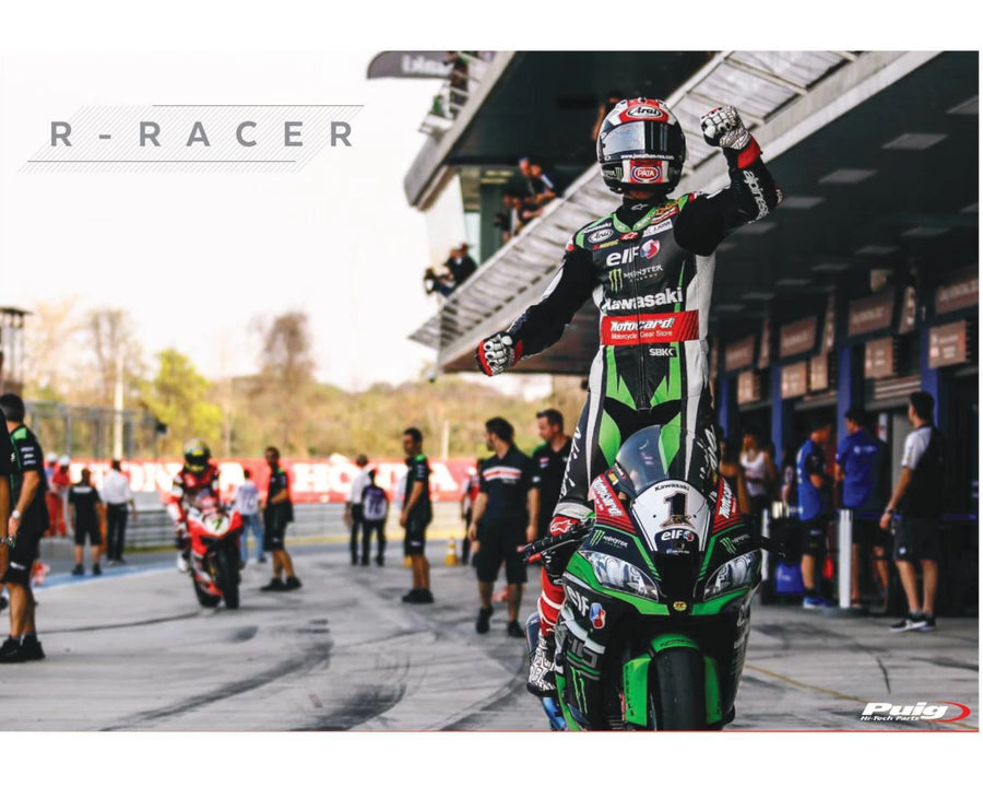KAWASAKI ZX-10RR NINJA PERFORMANCE [2018] – Bulle R-Racer – Transparent