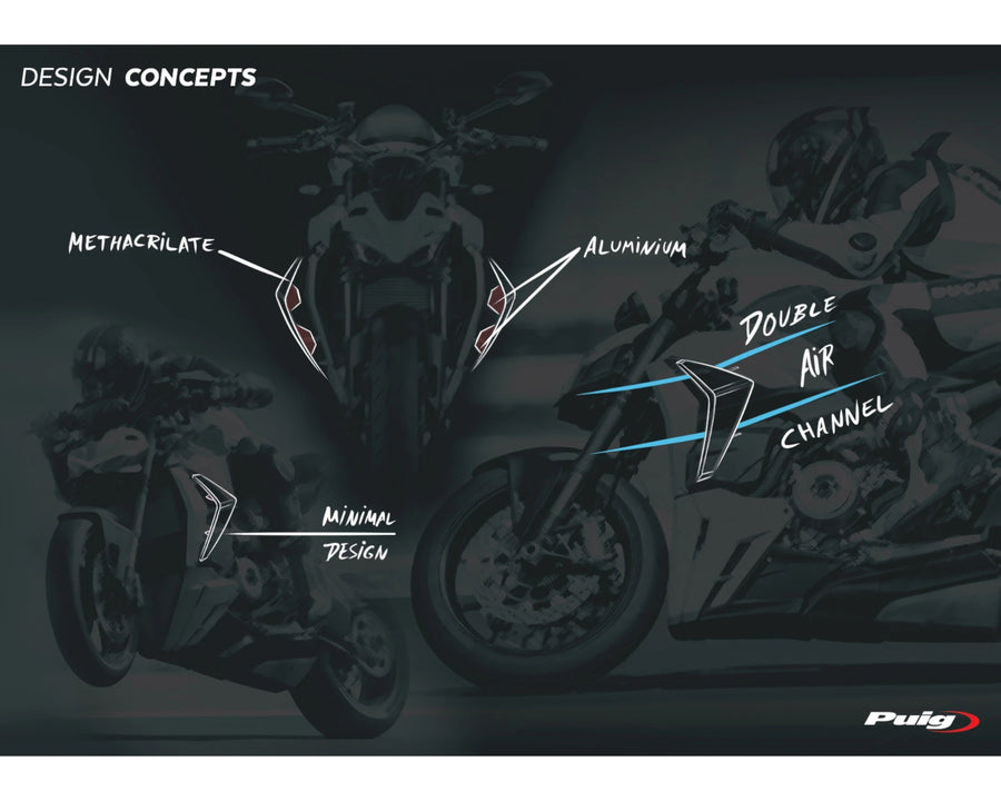 DUCATI STREETFIGHTER V2 [2024] – Carénage côté pare-brise nu