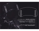 KTM 890 SMT [2025] – Disque de spoiler 2.0 fixé avec vis – Transparent-10