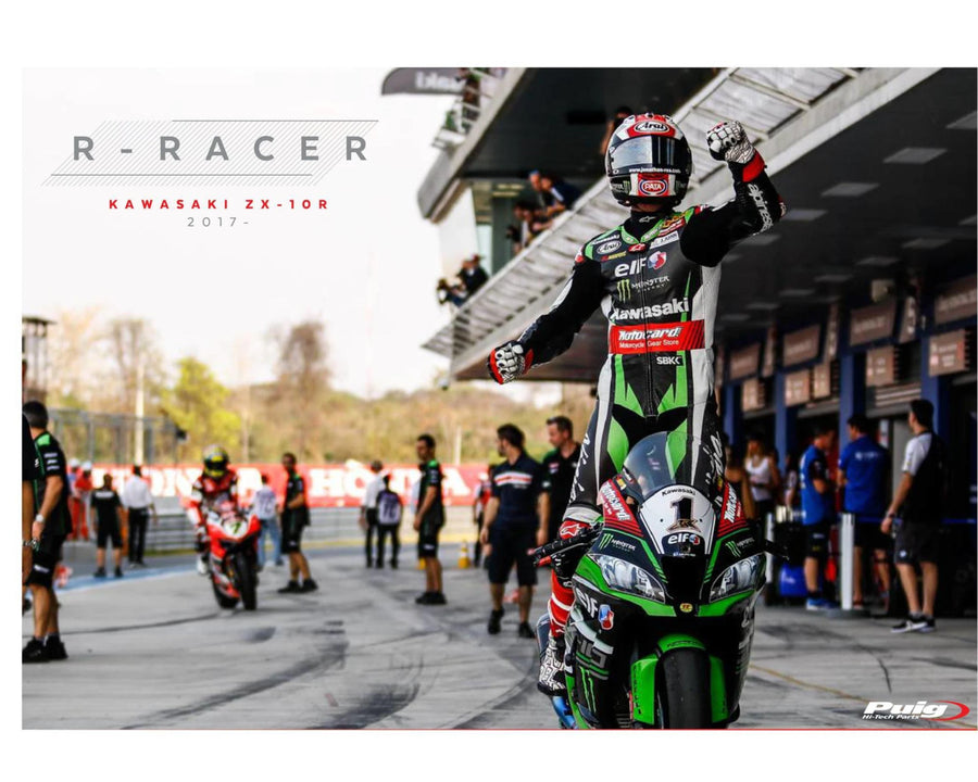 KAWASAKI ZX-10RR NINJA PERFORMANCE [2018] – Bulle R-Racer – Noir