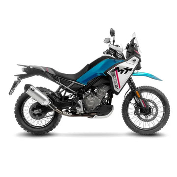 cf moto 450 [LEOVINCE] – Silencieux arrière inox LV-14 - 0