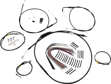 Harley Davidson Touring [BURLY BRAND] - Kit de fixation de poignée pour les anciens modèles Touring avec guidon Bagger Bar - 0
