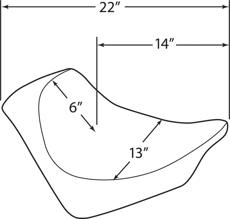 Harley-Davidson Street Bob [DRAG SPECIALTIES] – Siège solo EZ-ON