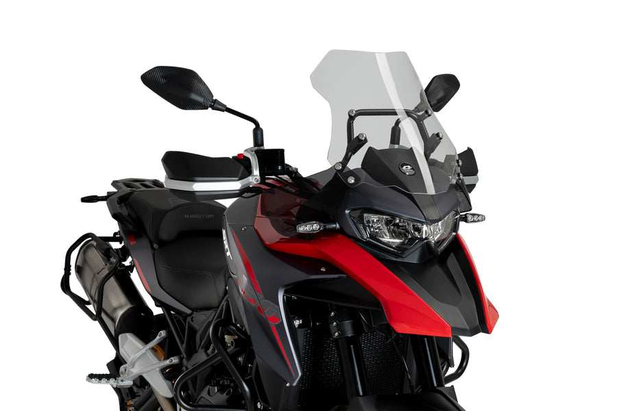 QJ SRT 700X ON ROAD [2025] – Déflecteur d'air étendu – Noir