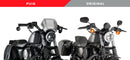 HARLEY DAVIDSON SPORTSTER 883 IRON XL 883 N [2012] – PLAQUE AVANT ALU – NOIRE-6