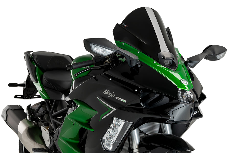 KAWASAKI NINJA H2 SX SE [2025] – Bulle Z-Racing – Noir