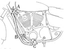 Honda VT 1100 C3 Shadow [1998-2001] - barre de protection des moteurs-2