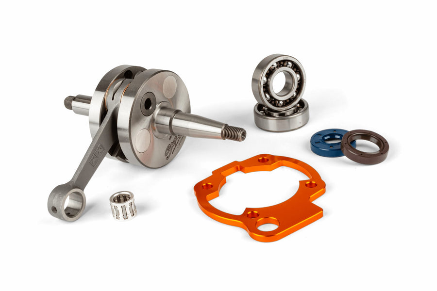 Beta RR Enduro 50 2T - crankshaft HPC cylinder base spacer 45mm stroke