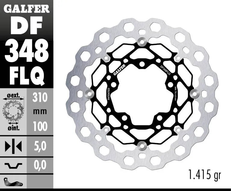 Suzuki Vzr 1800 Intruder M 1800 R [2013, 2011-2012] - Cubiq floating brake disc - picture 2