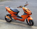 MBK Nitro Naked 50 2T LC [–2012] - Auspuff Pro Replica MK2 Orange