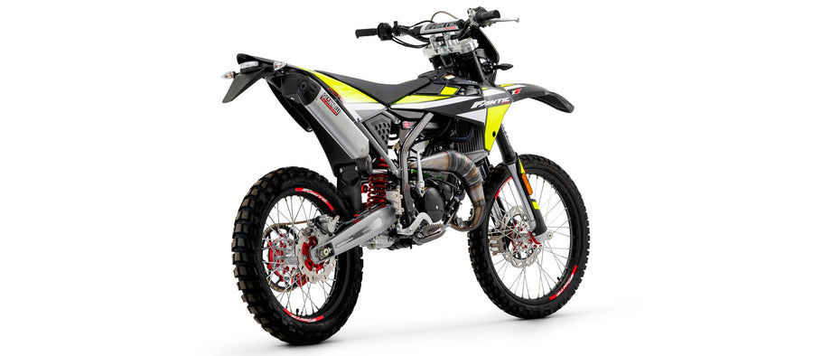 Fantic XM 50 2T - Enduro Sonic aluminum rear silencer