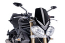 TRIUMPH STREET TRIPLE 675 RX [2016] - Pare-brise sport nouvelle génération | Noir | PUIG5658N