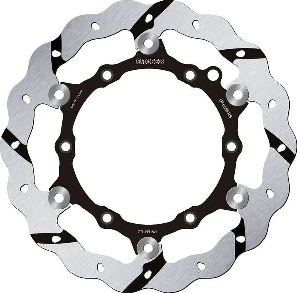 KTM EXC 300 TBI Hardenduro [2025-2026] - disque de frein flottant ondulé, rainuré – photo 2