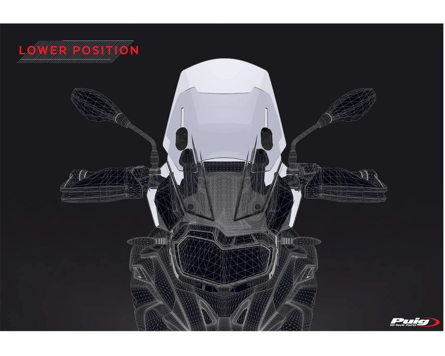 BMW F 750 GS [2024] – Pare-brise réglable – Teinté