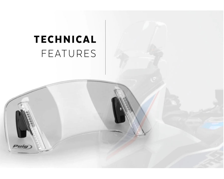 KTM 890 SMT [2025] – Disque de spoiler 2.0 fixé avec vis – Transparent