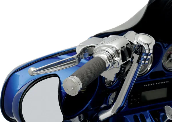 Harley Davidson Nightster 975 Special [PERFORMANCE MACHINE (PM)] - Poignées enveloppées Contour Renthal