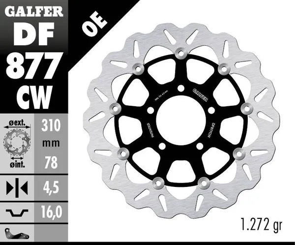 Triumph Speed Four 600 [2003-2006] - brake discs - picture 4