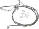 Harley Davidson Flhtcui [DRAG SPECIALTIES] - Stainless Steel Brake Line Kit, Extended