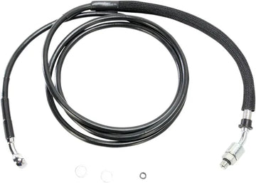 Harley Davidson Fxsbse [DRAG SPECIALTIES] - Ligne d'embrayage hydraulique en acier inoxydable