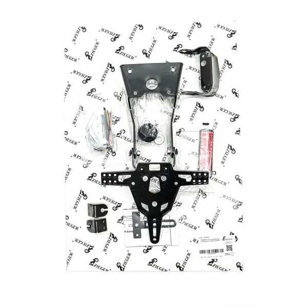 Suzuki GSX 8S [ZIEGER] – Support de plaque d'immatriculation PRO type B