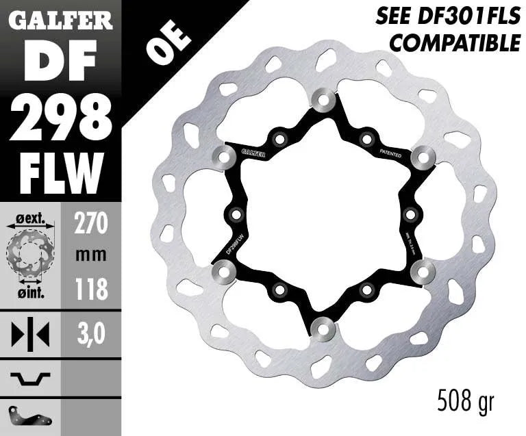 Yamaha Wr 450 F [2023] - brake disc - picture 2