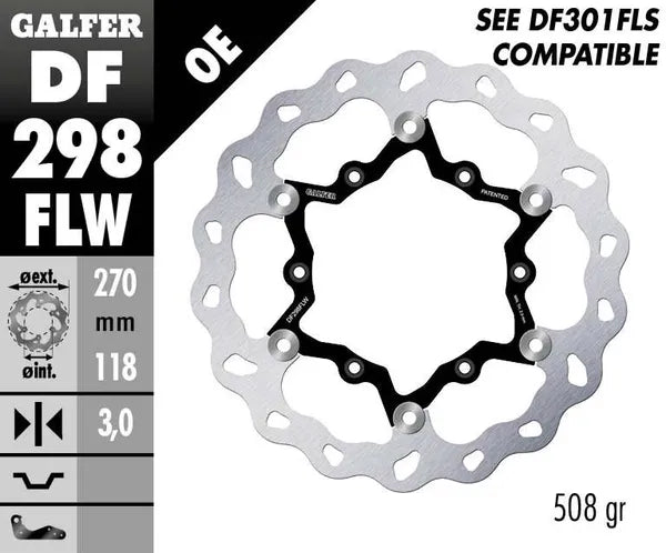 Yamaha Wr 450 F [2023] - brake disc - picture 4