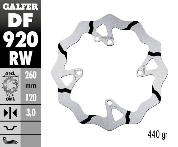 Sherco SEF 300 [2014] - Wave® brake disc – picture 4