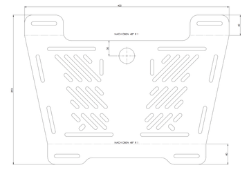 Kawasaki KLE 500 / SE [2026-] - luggage rack extension