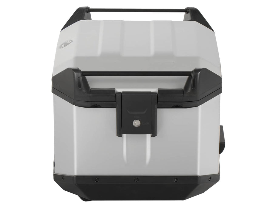 Topcase [Hepco & Becker] - Xceed 45 L - silver – for topcase carriers