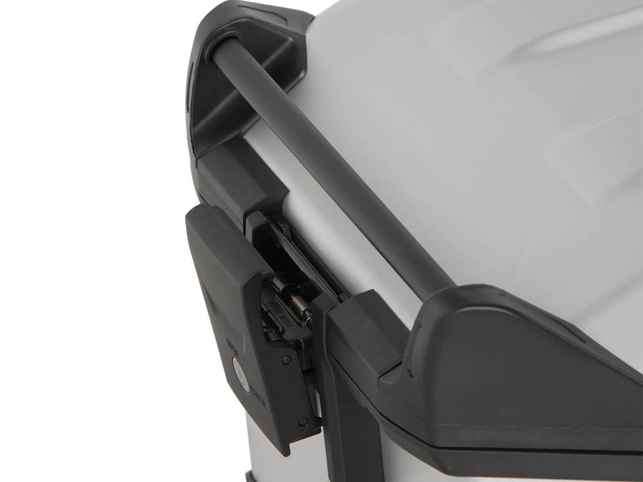 Topcase [Hepco & Becker] - Xceed 45 L - silver – for topcase carriers